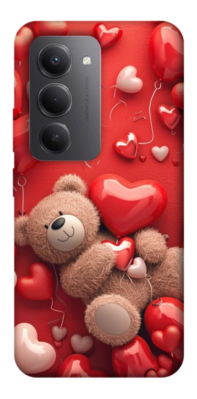 Чохол на Xiaomi Redmi 15 (EU) bear in hearts фото 1 з 1