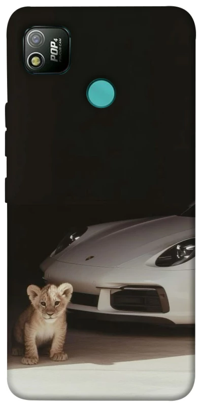 Чохол на TECNO POP 4 Porsche white фото 1 з 1