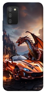 Чехол на Samsung Galaxy A02s Сar and dragon фото 1 из 1