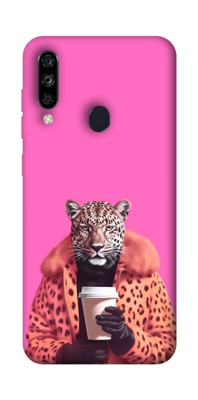 Чохол на ZTE Blade A7 (2020) Леопард з кавою фото 1 з 1