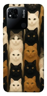 Чехол на Xiaomi Redmi 10A Colorful Cat Collage фото 1 Чехол на Xiaomi Redmi 10A Colorful Cat Collage фото 1 из 1