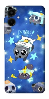 Чехол на Samsung Galaxy A06 Pebble kitten stars фото 1 из 1