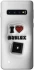 Чохол на Samsung Galaxy S10 I love Roblox фото 1 з 1