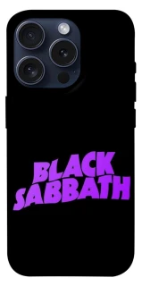 Чохол на Apple iPhone 15 Pro (6.1") Black Sabbath logo ver.1 фото 1 Чохол на Apple iPhone 15 Pro (6.1") Black Sabbath logo ver.1 фото 1 з 1