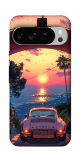 Чехол на Google Pixel 10 Pro Porsche at sunset фото 1 из 1