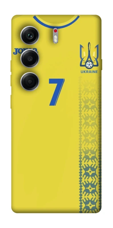 Чохол на Tecno Camon 40 UA-Football ver.3 фото 1 з 1