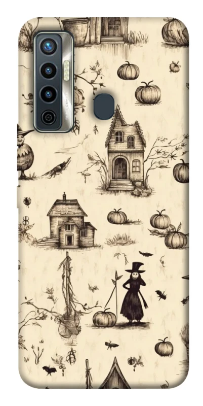 Чохол на TECNO Camon 17 Halloween aesthetic ver.1 фото 1 з 1