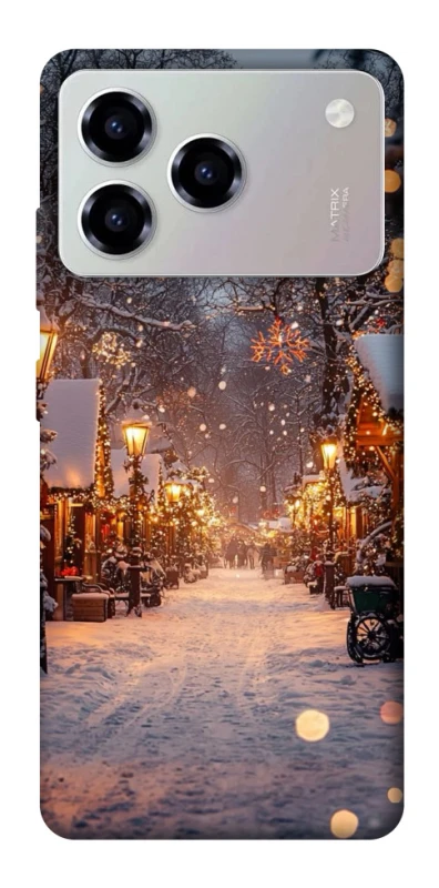 Чохол на ZTE Blade A76 Новорічний v50 фото 1 з 1