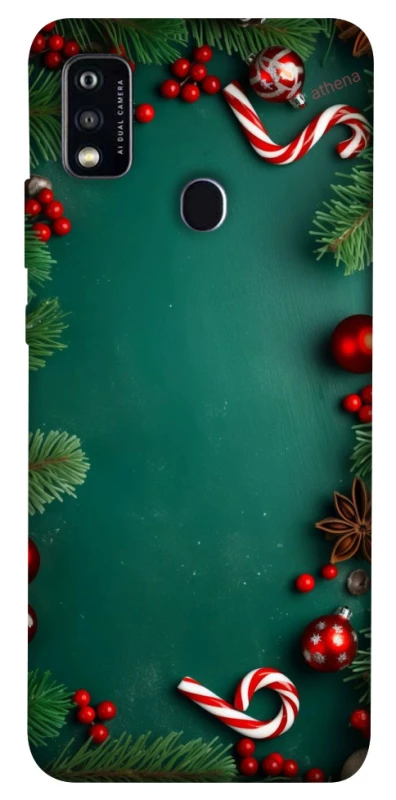 Чехол на ZTE Blade A51 Новогодний v35 фото 1 из 1