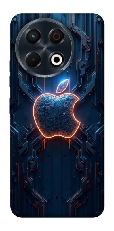 Чохол на TECNO Spark 30 Pro (KL7) Apple logo ver.1 фото 1 з 1