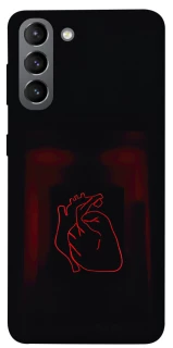 Чехол на Samsung Galaxy S21 Красное сердце фото 1 из 1