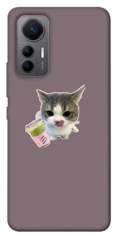 Чохол на Xiaomi 12 Lite cat matcha фото 1 з 1