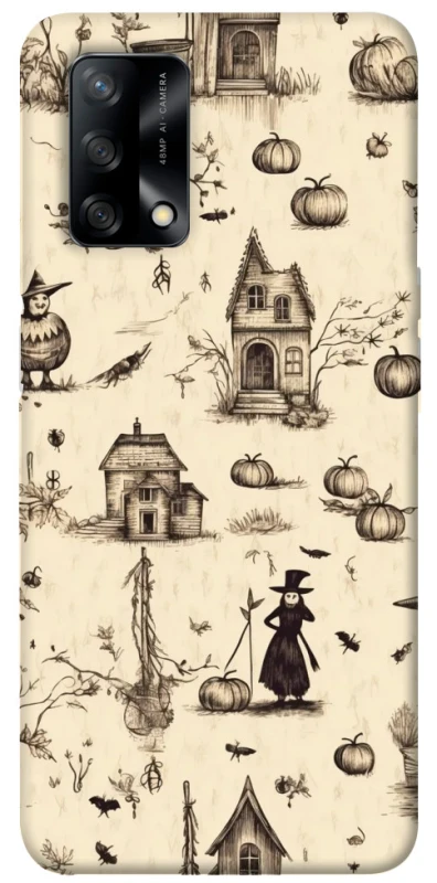 Чохол на Oppo A74 4G Halloween aesthetic ver.1 фото 1 з 1