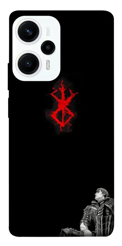 Чохол на Xiaomi Poco F5 / Note 12 Turbo berserk black фото 1 з 1