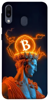 Чехол на Samsung Galaxy M20 Bitcoin God фото 1 из 1