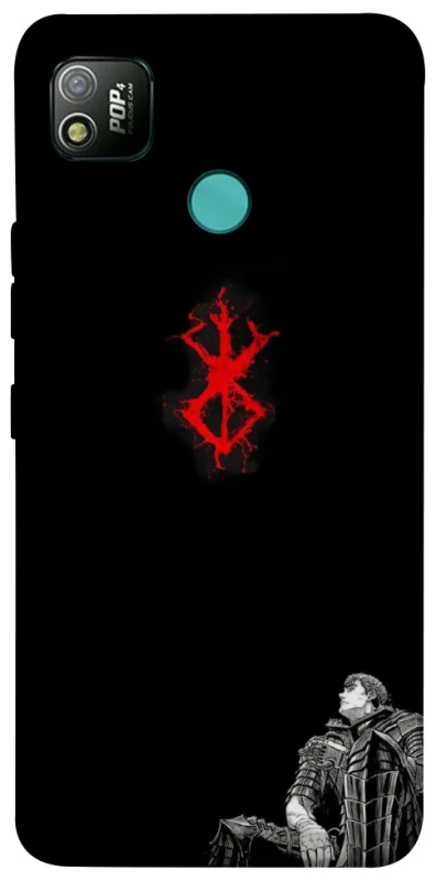 Чехол на TECNO POP 4 berserk black фото 1 из 1