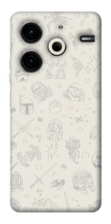Чохол на TECNO Pova 6 Neo (LI6) Star Wars background ver.1 фото 1 з 1