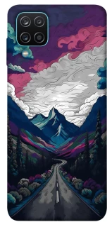 Чехол на Samsung Galaxy M12 Нарисованные горы фото 1 из 1