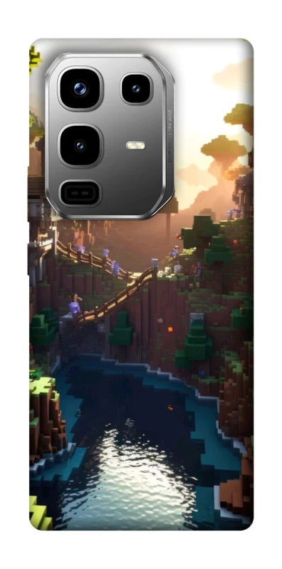Чехол на Infinix Note 50 Pro Minecraft sunset фото 1 из 1