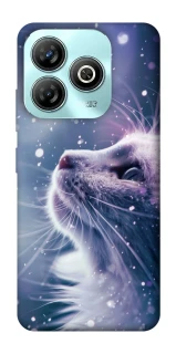 Чехол на ZTE Blade A75 4G Snow cat фото 1 из 1