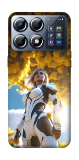 Чохол на Xiaomi POCO X8 Pro Cyber space girl ver.3 фото 1 з 1