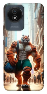 Чехол на Vivo Y02 Тигр фото 1 из 1