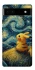 Чохол на Google Pixel 6a Pikachu and Van Gogh фото 1 з 1