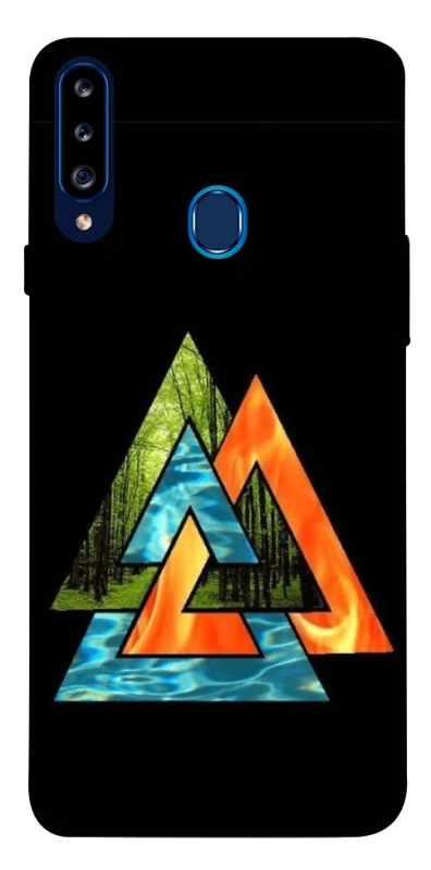 Чохол на Samsung Galaxy A20s Валькнут v4 фото 1 з 1