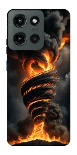 Чехол на Motorola Moto G Power (2025) Огненный торнадо фото 1 из 1