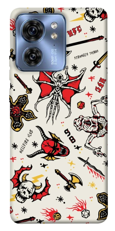 Чехол на Motorola Edge 40 Stranger Things ver.2 фото 1 из 1