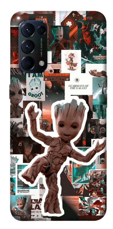 Чохол на Oppo Reno 5 4G Mini Groot v2 фото 1 з 1
