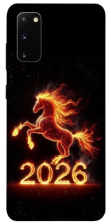 Чехол на Samsung Galaxy S20 Red Fire Horse ver.1 фото 1 из 1