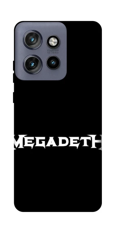 Чохол на Motorola Edge 50 Neo Megadeth logo фото 1 Чохол на Motorola Edge 50 Neo Megadeth logo фото 1 з 1