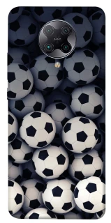 Чохол на Xiaomi Redmi K30 Pro / Poco F2 Pro Футбольні м'ячи фото 1 з 1