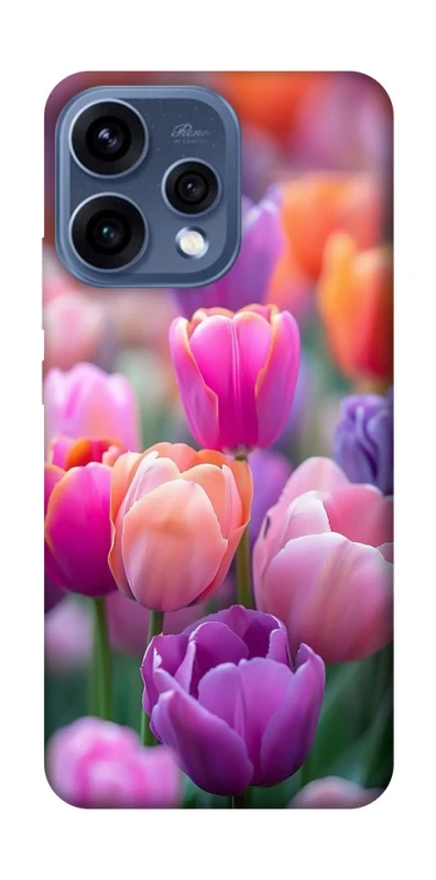 Чехол на Oppo Reno 15 Поле тюльпанов фото 2 из 2