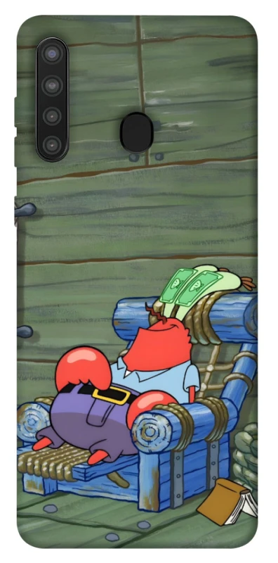 Чохол на Samsung Galaxy A21 Mr.Krabs фото 1 з 1