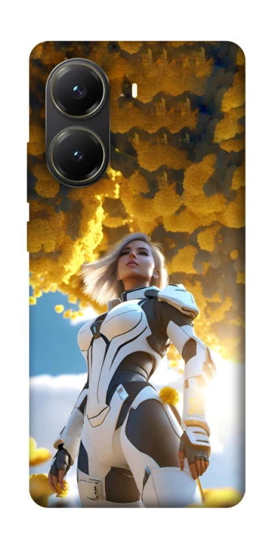 Чохол на Xiaomi Poco X6 Pro Cyber space girl ver.3 фото 1 з 1