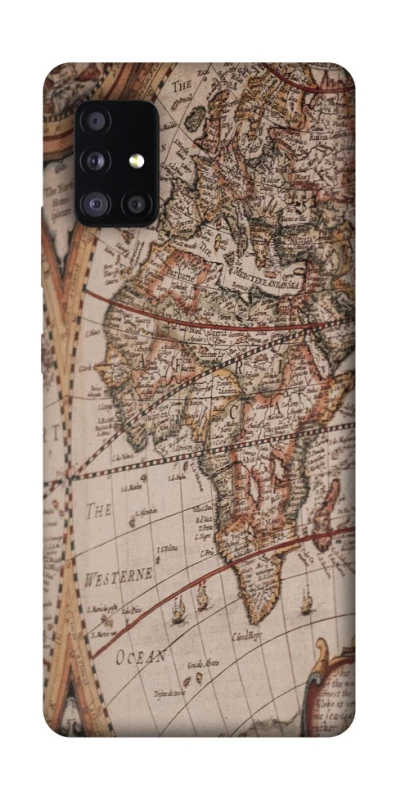 Чехол на Samsung Galaxy A51 5G Карта путешествий фото 1 из 1