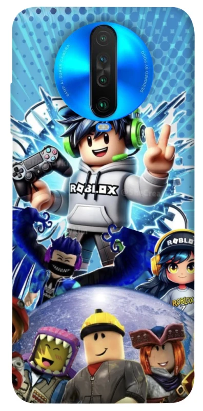 Чохол на Xiaomi Poco X2 Roblox collage ver.3 фото 1 з 1