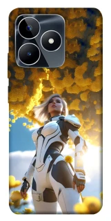 Чохол на Realme C53 Cyber space girl ver.3 фото 1 з 1