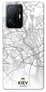 Чохол на Xiaomi 11T / 11T Pro Kiev white map фото 1 з 1