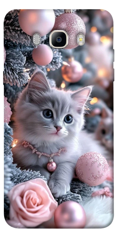 Чохол на Samsung J510F Galaxy J5 (2016) Christmas Kitty фото 1 з 1