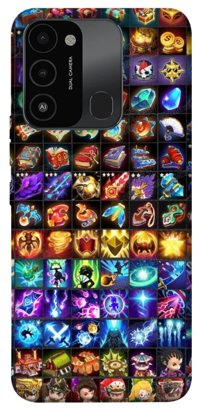 Чохол на TECNO Spark 8C Abilities menu ver.2 фото 1 з 1