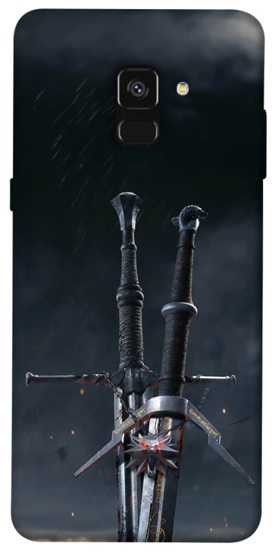 Чохол на Samsung A530 Galaxy A8 (2018) Мечі Ведьмака фото 1 з 1