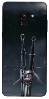 Чохол на Samsung A530 Galaxy A8 (2018) Мечі Ведьмака фото 1 з 1