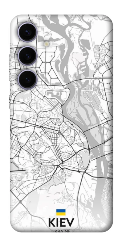 Чохол на Samsung Galaxy S25+ Kiev white map фото 1 з 1