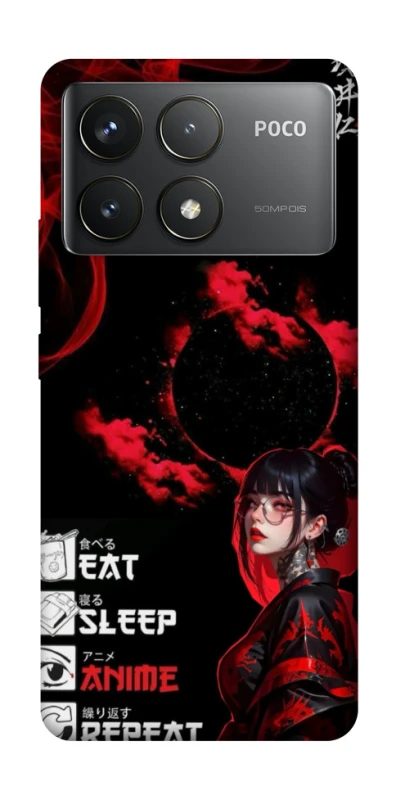 Чехол на Xiaomi Poco F6 Pro She is Japanese ver.2 фото 1 из 1