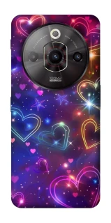 Чохол на ZTE Nubia Focus Pro Drawn hearts фото 1 з 1