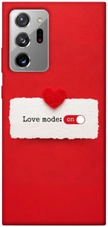 Чохол на Samsung Galaxy Note 20 Ultra Love Mode ON фото 1 з 1