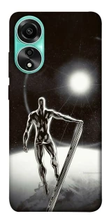 Чехол на Oppo A78 4G Серебряный сёрфер фото 1 из 1